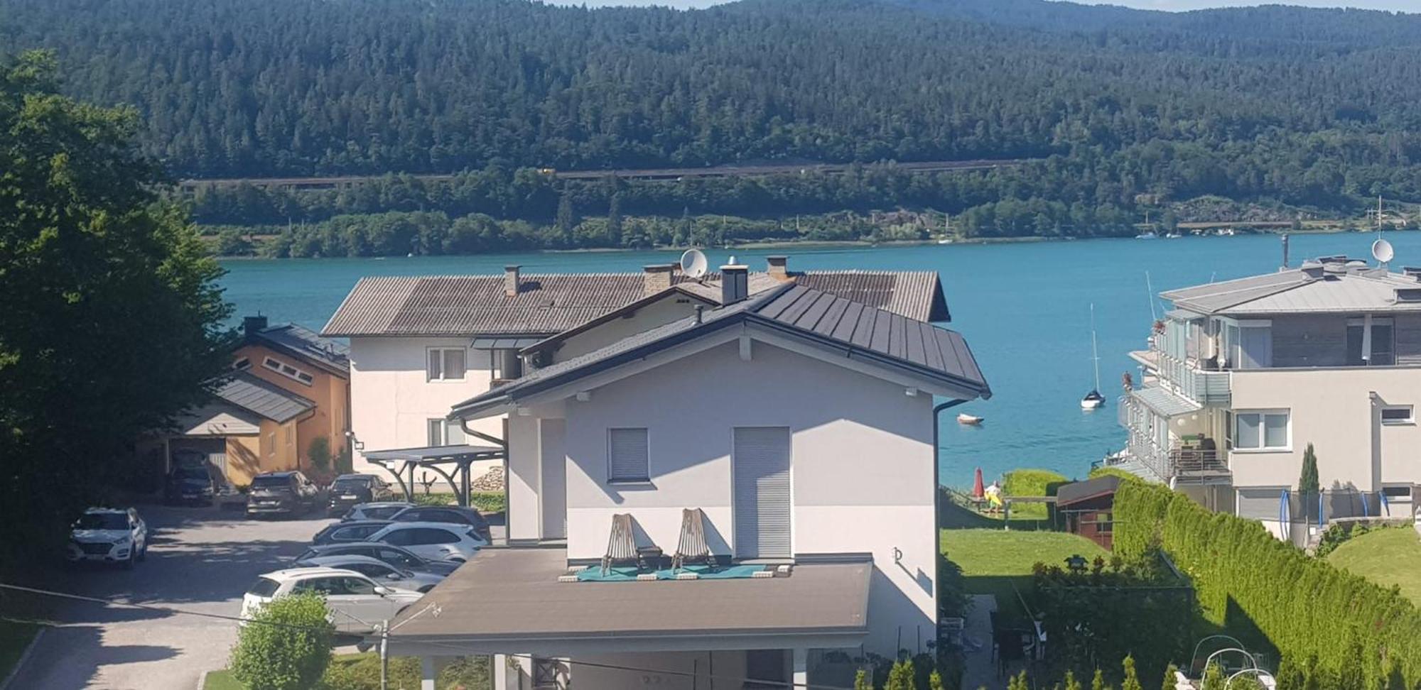 Blueline Apartments Am Woerthersee Schiefling am See Exterior foto